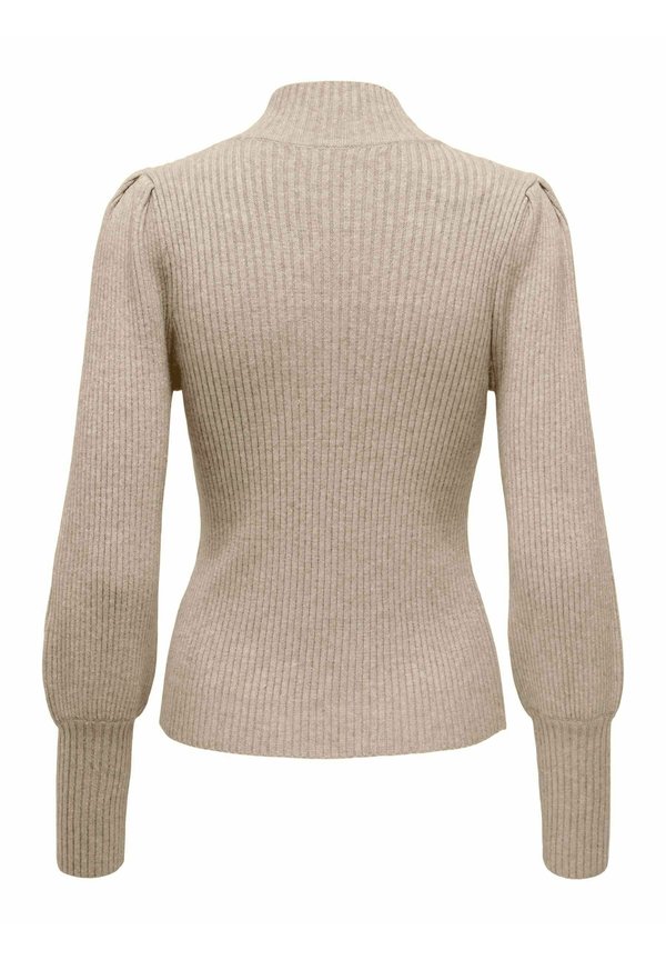 ONLKATIA HIGH NECK - Jumper - mocha meringue2