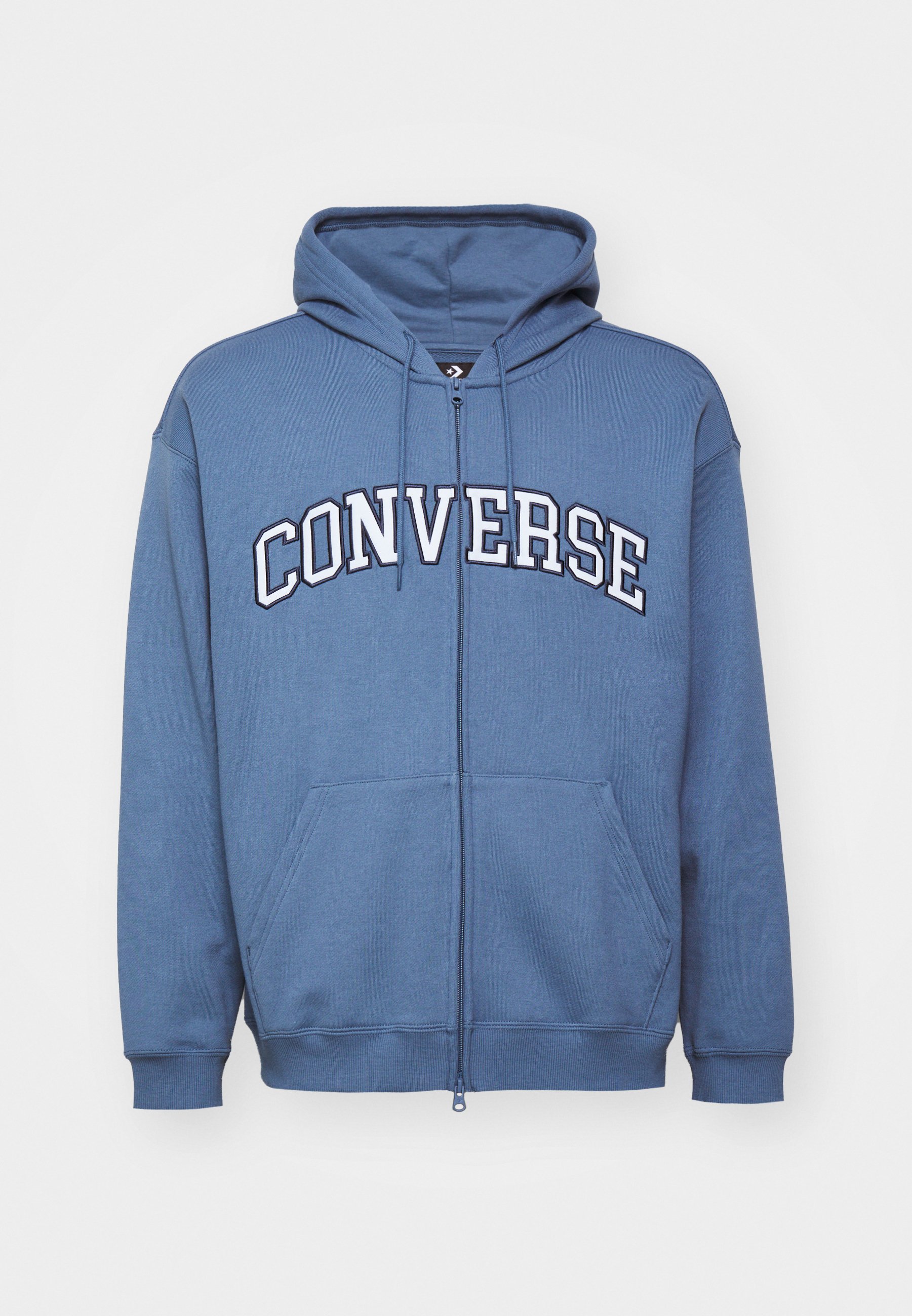 Converse RETRO FULL ZIP HOODIE - Zip-up sweatshirt - lakeside blue