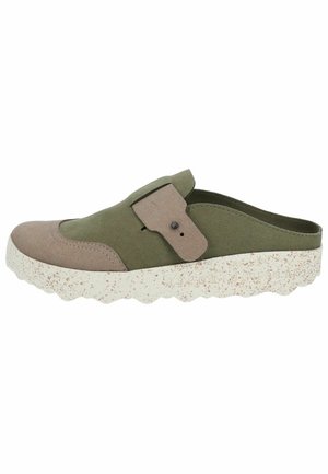 Clogs - taupe