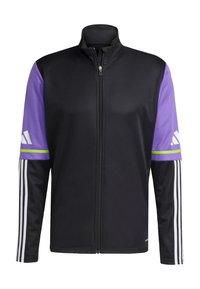 SQUADRA25 TRAINING JACKET - Športna jakna/jopica - black purple rush
