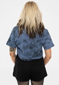 Paradiso Clothing MOTORHEAD BORN TO LOSE BIKER DYE WASH - Print T-shirt - navy