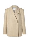 YELENA ASYMMETRIC - Suknjič - beige