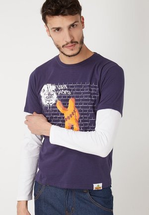 DE MANGA LARGA - Camiseta de manga larga - azul
