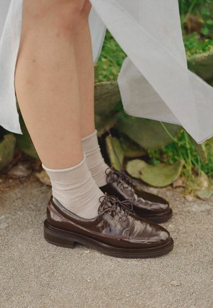 BALAGAN, DECK - Veterschoenen - glossybrown