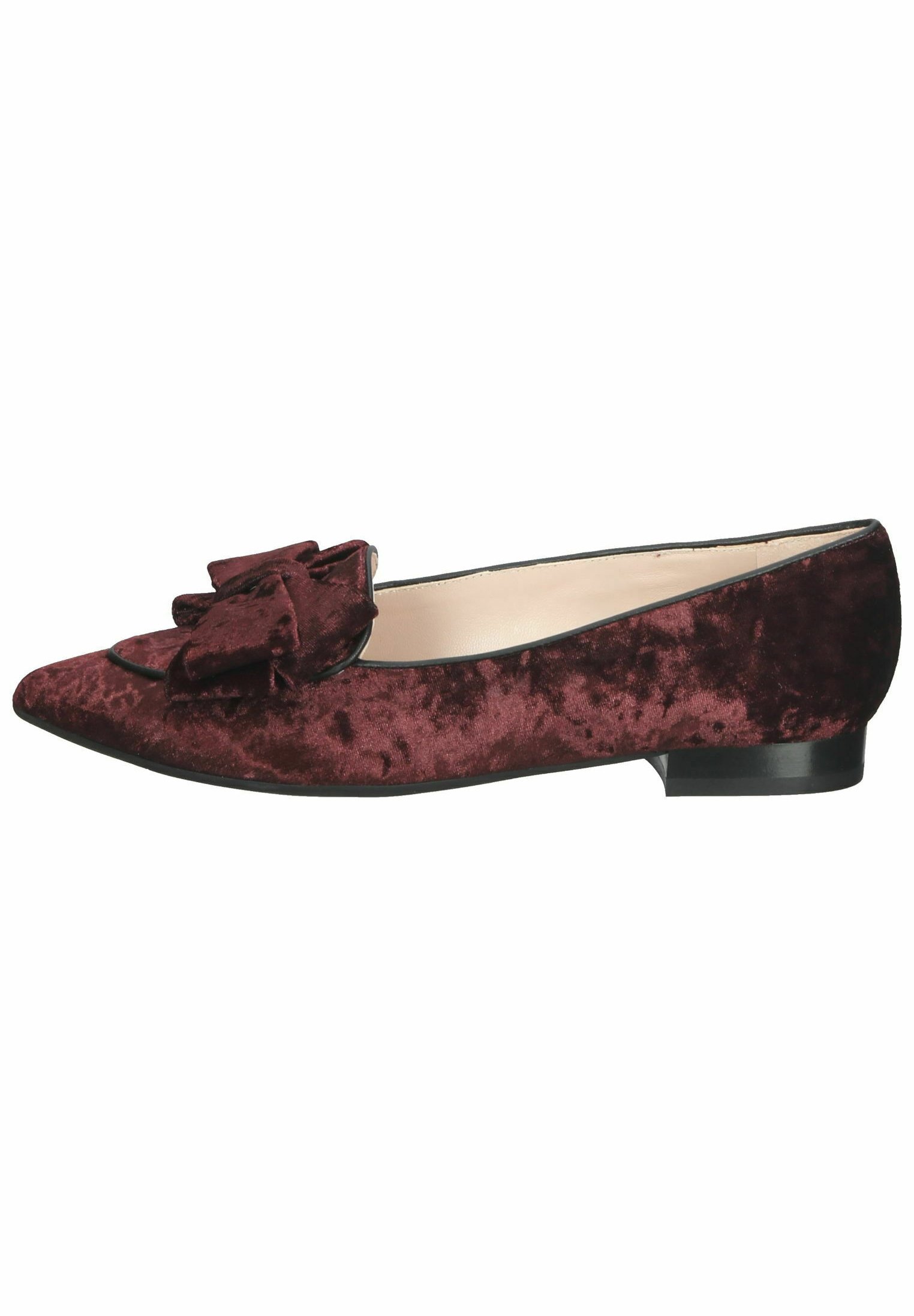 Peter Kaiser Ballet pumps - jewel cozy schwarz glove/bordeaux - Zalando.de
