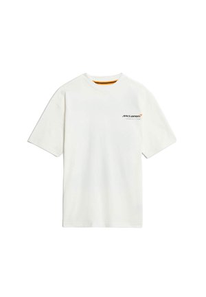 MCLAREN - Print T-shirt - ecru