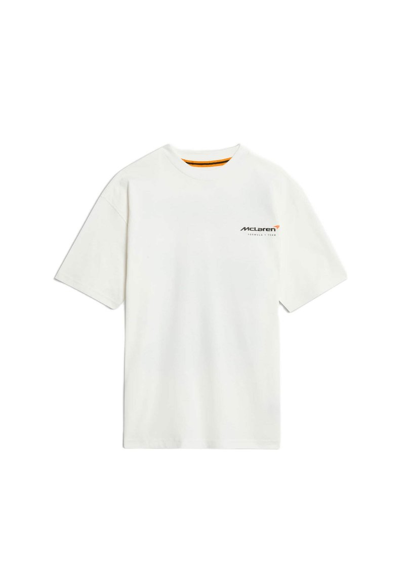 Marks & Spencer MCLAREN - Triko s potiskem - ecru