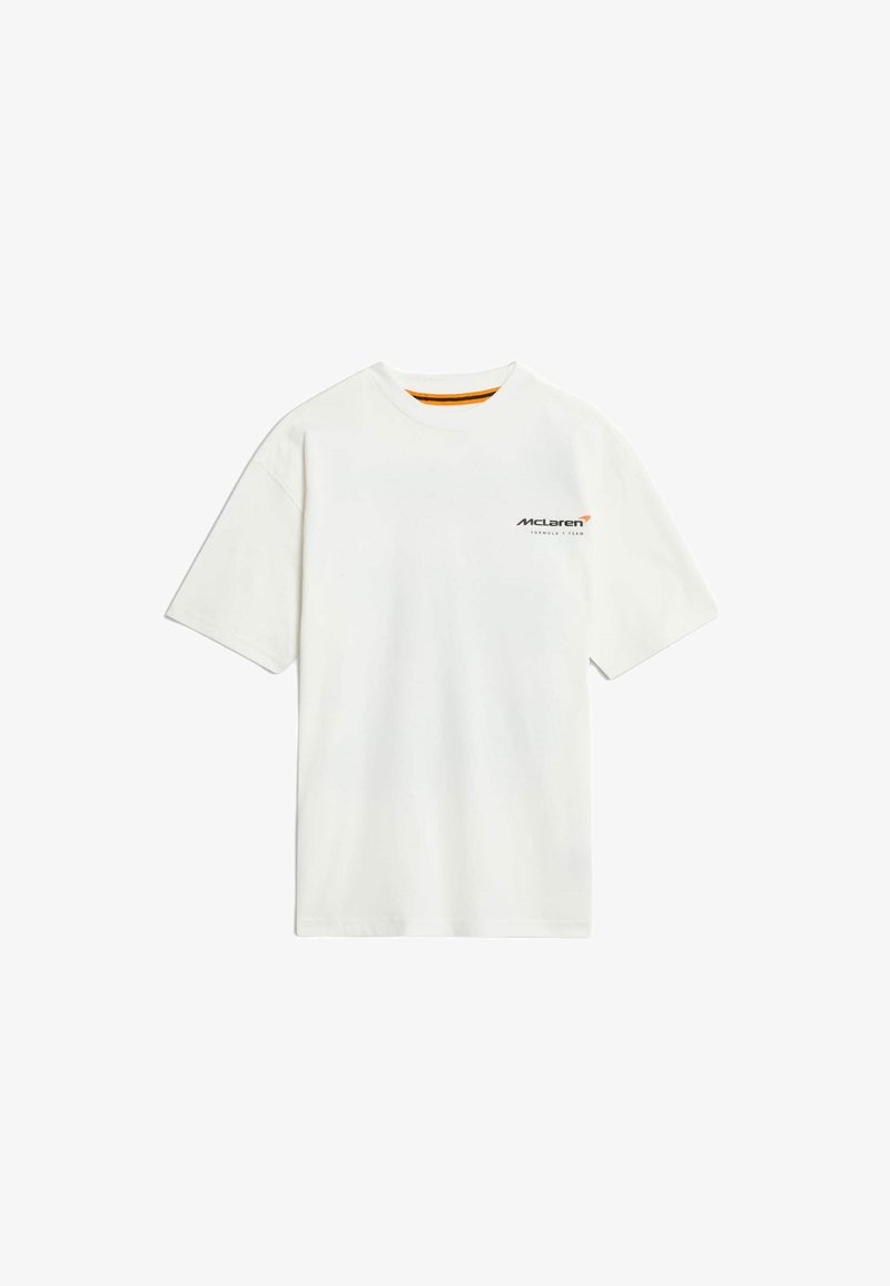 Marks & Spencer MCLAREN - Triko s potiskem - ecru
