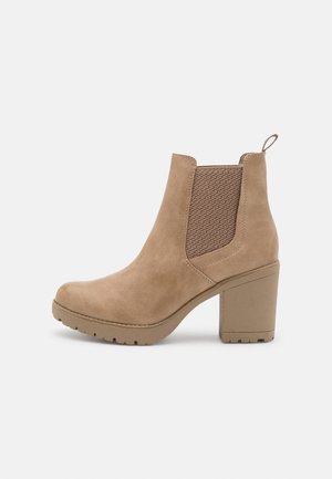 Marco Tozzi Botines bajos - taupe