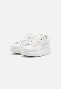 KARL LAGERFELD KAPRI SIGNIA LOW - Sneakers low - white