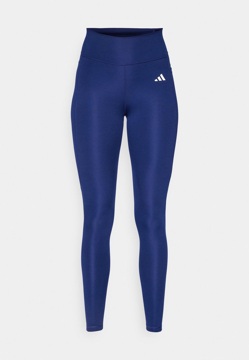 adidas Performance Leggings dark blue/white/azul marino
