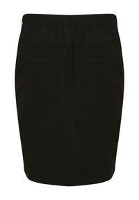Kaffe Bleistiftrock - mottled black