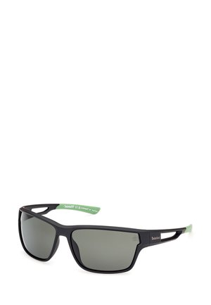 IN INIETTATO - Sunglasses - nero opaco verde scuro