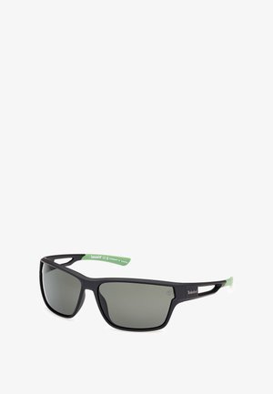 Timberland IN INIETTATO - Sonnenbrille - nero opaco verde scuro