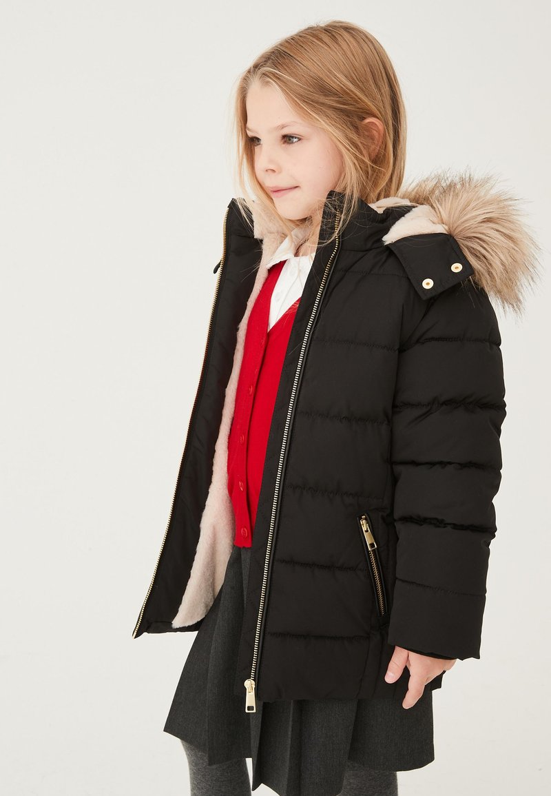 Kinder Jacken | Next Wintermantel black/schwarz - FN21913 Kinder Jacken | Next Wintermantel black/schwarz - FN21913