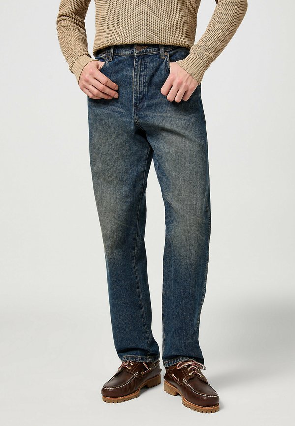 FRONTIER - Jeans Straight Leg - sunlight indigo