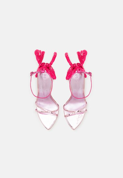 Sophia Webster CHIARA BRODERIE - Sandaler - raspberry/rosa