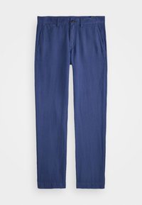 STRAIGHT FIT LINEN COTTON TROUSER - Hlače - old royal
