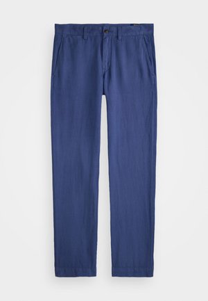 Polo Ralph Lauren STRAIGHT FIT LINEN COTTON TROUSER - Pantalon classique - old royal