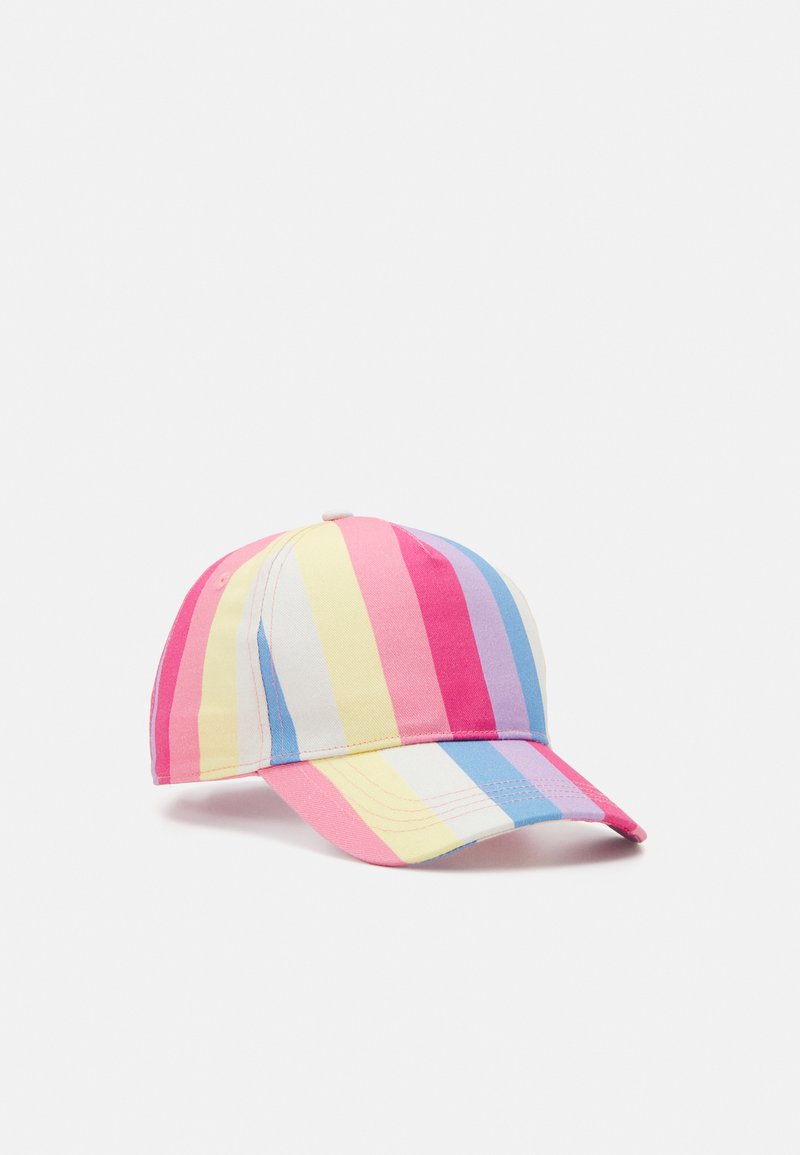 Lindex ROUNDPEAK BOLD STRIPES UNISEX - Cap - pink