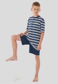 Schiesser SET - Pyžamová sada - nachtblau