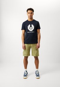 Belstaff PHOENIX - Apdrukāts T-krekls - darkblue