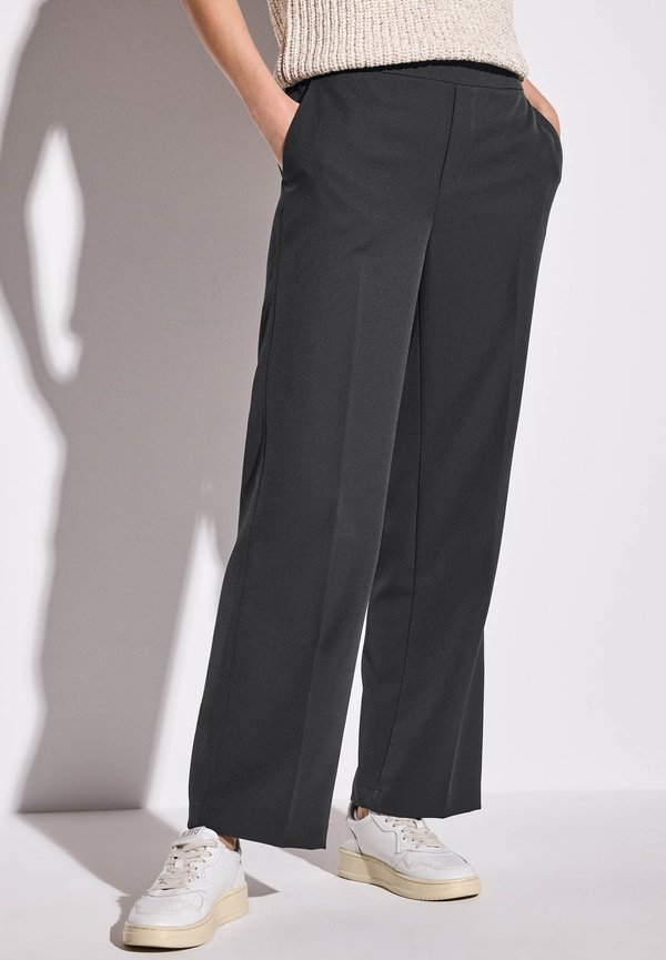 STRAIGHT  - Stoffhose - grau