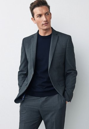 SLIM FIT MOTIONFLEX TWO BUTTON - Sakko - grey