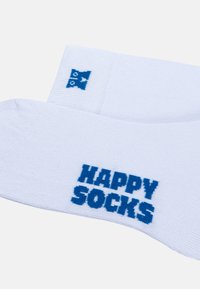 Happy Socks SOLID SOCKS UNISEX 3 PACK - Meias - white