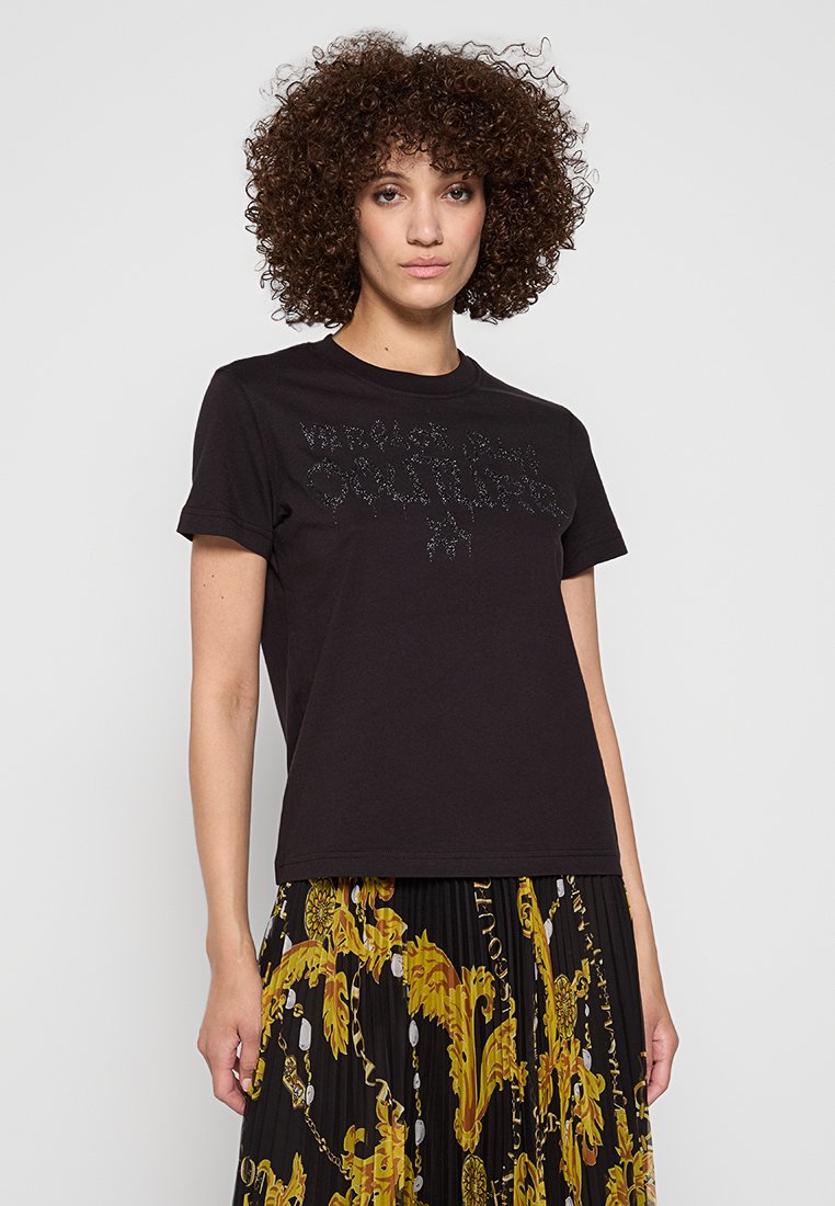 Versace Jeans Couture T-shirt print zwart