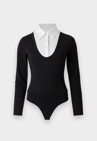BODY - Topper langermet - white/black