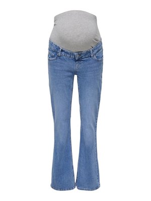 ONLY MATERNITY, FLARED FIT JEANS OLMBLUSH FLARED JEANS - Flared jeans - light blue denim
