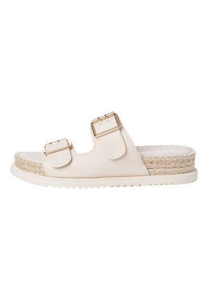KIEL WEEKENDER - Pantolette flach - ivory