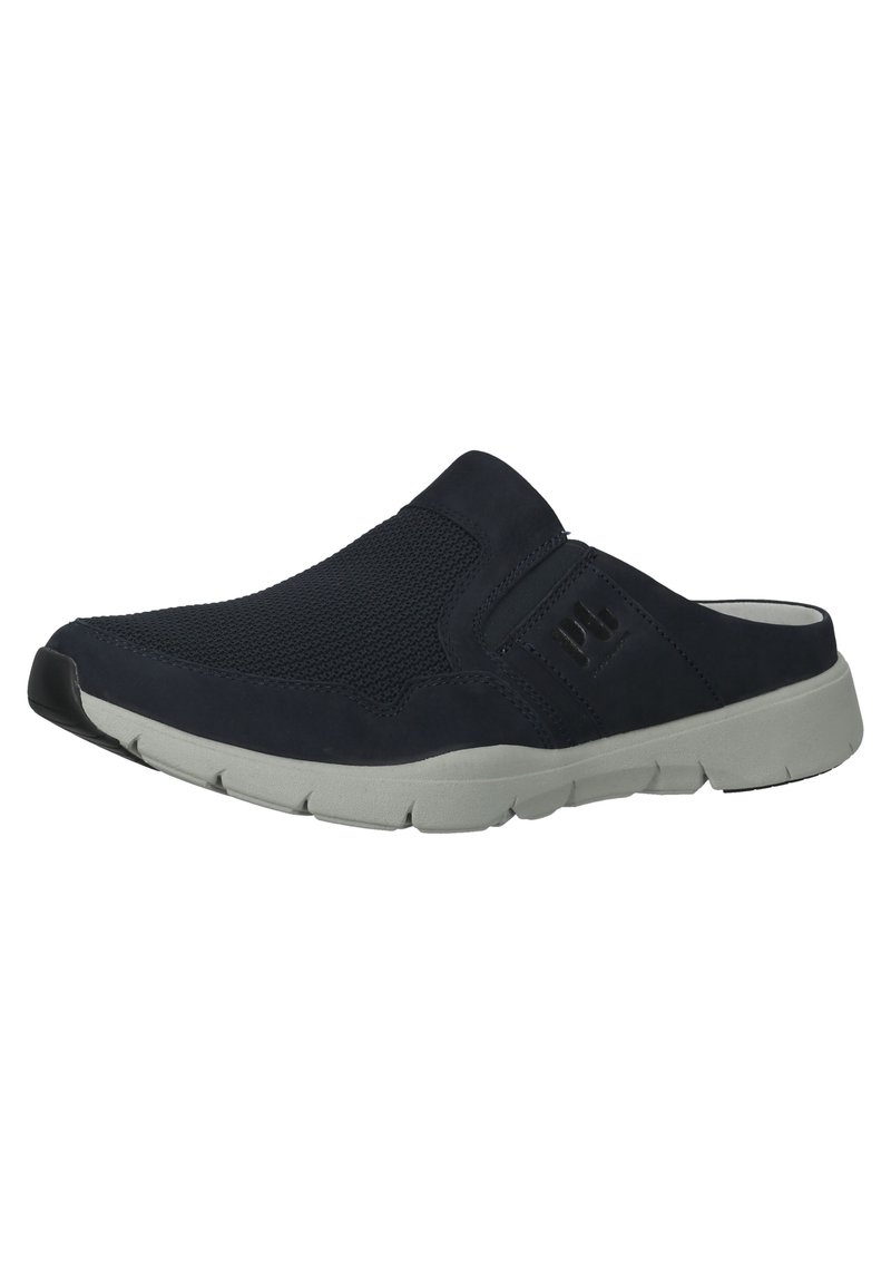 Herren Sandalen | Pius Gabor Pantolette flach dunkelblau/blau - UA29018 Herren Sandalen | Pius Gabor Pantolette flach dunkelblau/blau - UA29018
