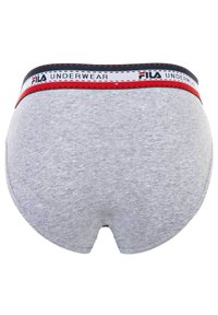 Fila 4ER PACK - LOGOBUND, STRETCH - Slip - schwarz weiß blau grau