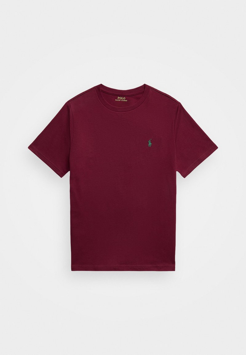 Polo Ralph Lauren COTTON JERSEY CREWNECK T-SHIRT - Camiseta básica - classic wine