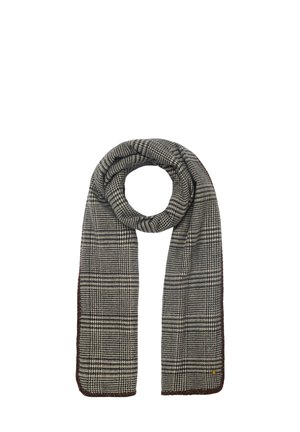 KELLY - Sciarpa - black/beige checkered