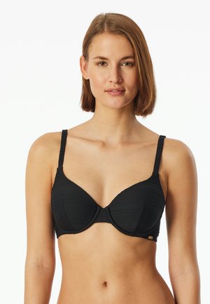 Schiesser, BH BIKINI TOP MIT SCHALE - Bikini top - schwarz