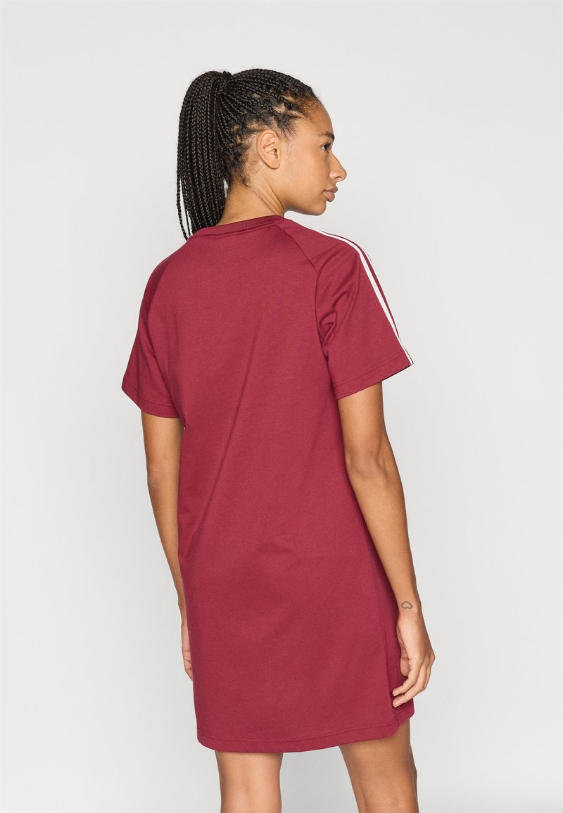 adidas dress burgundy Men's Pique Bib Tuxedo Shirt - Black Burgundy main image 0
