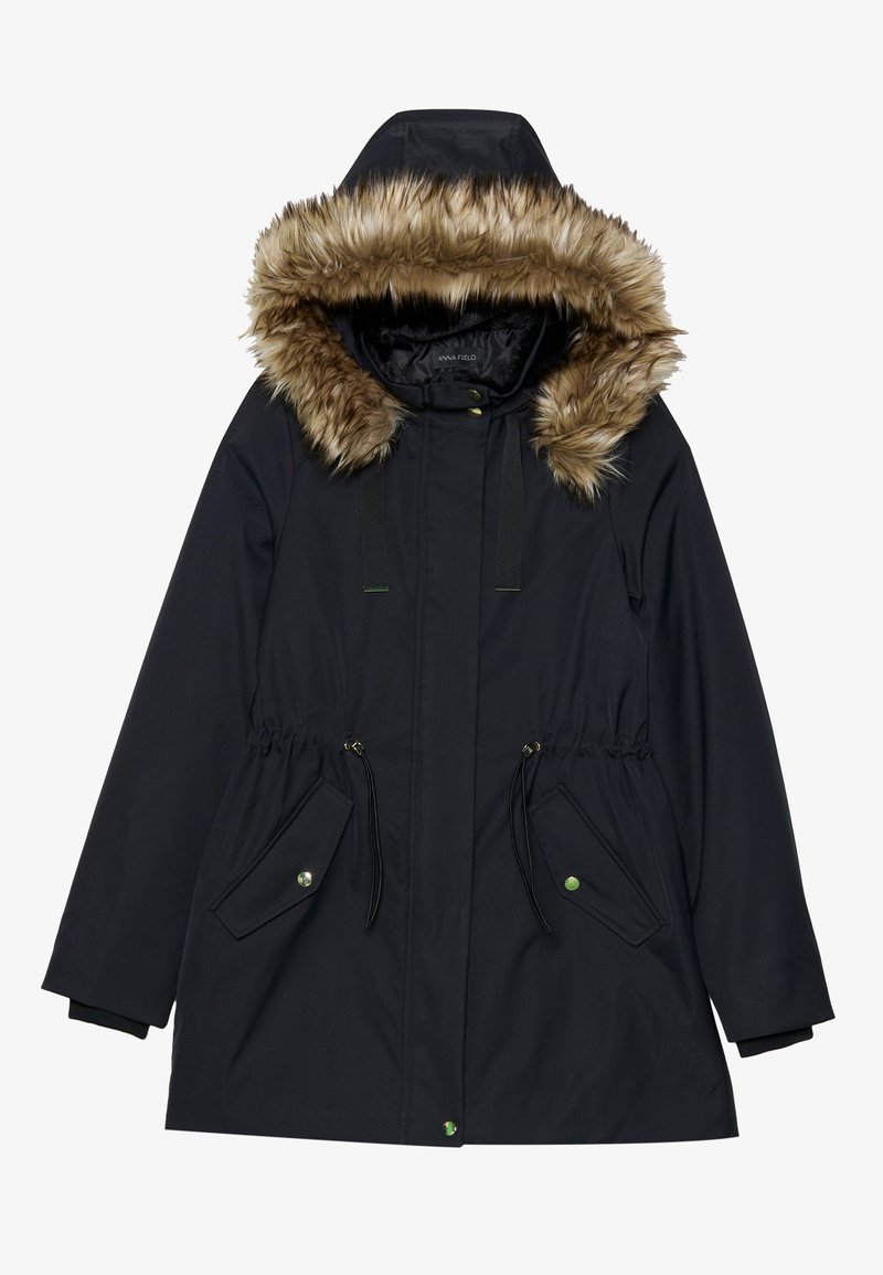 Anna Field Parka - black/schwarz - Zalando.ch