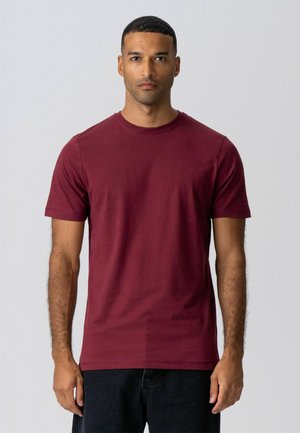 T-Shirt basic - burgundy