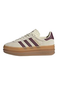 Niet geselecteerd, cream white maroon gold met