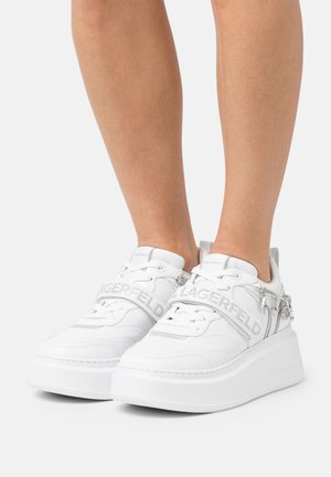 KARL LAGERFELD, Baskets basses - white
