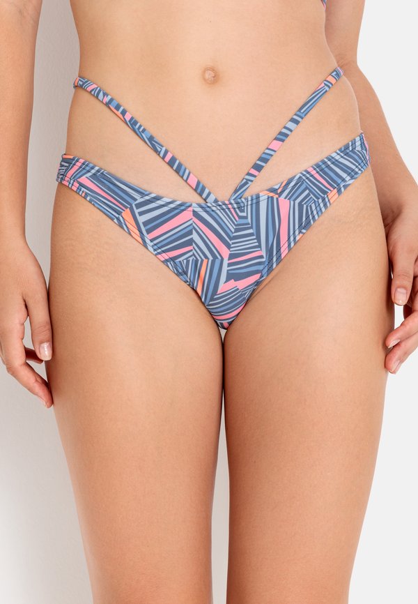 LSCN by Lascana - Bikini-Hose - blau bedruckt
