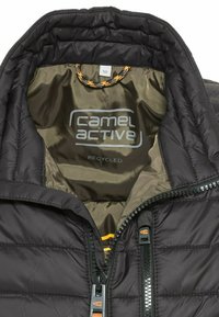 camel active MIT HORIZONTALER STEPPUNG - Weste - anthra