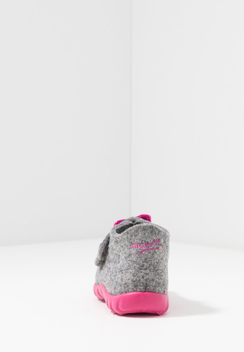 Kinder Sneaker | Superfit HAPPY Hausschuh hellgrau - TG64898 Kinder Sneaker | Superfit HAPPY Hausschuh hellgrau - TG64898