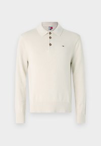 SLIM ESSENTIAL SWEATER - Camiseta de manga larga - desert sand dune