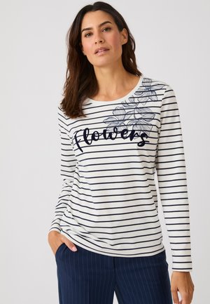 Damart, FLORAL TREND - Camiseta de manga larga - navy striped