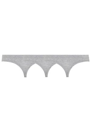 3 PACK - G-strenge - lightgrey