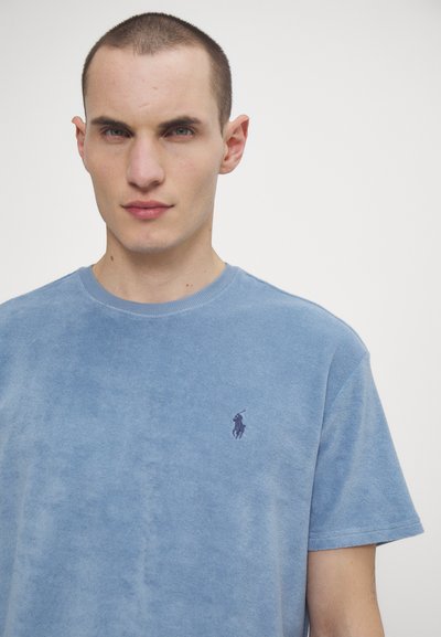 Polo Ralph Lauren CLASSIC FIT TERRY T-SHIRT - Pamata T-krekls - vessel blue